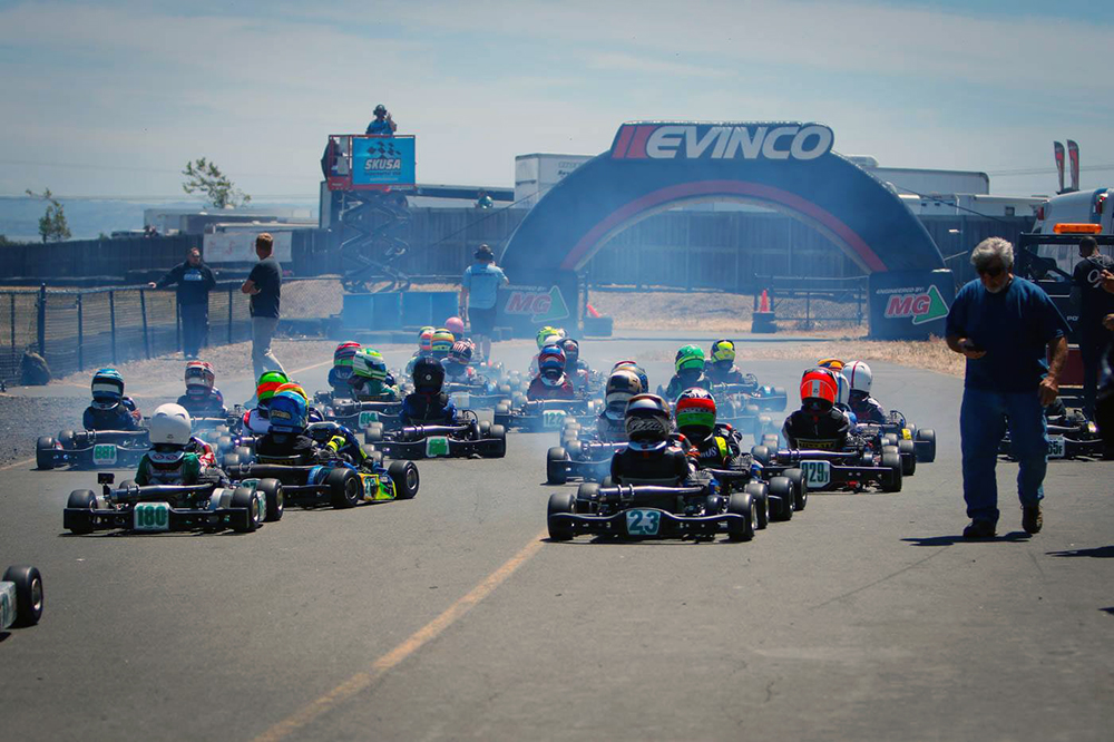 SUPERKARTS USA PRO TOUR HAS ROUND HELD IN CALIFORNIA AND TIRES PROVIDED BY MG TIRES