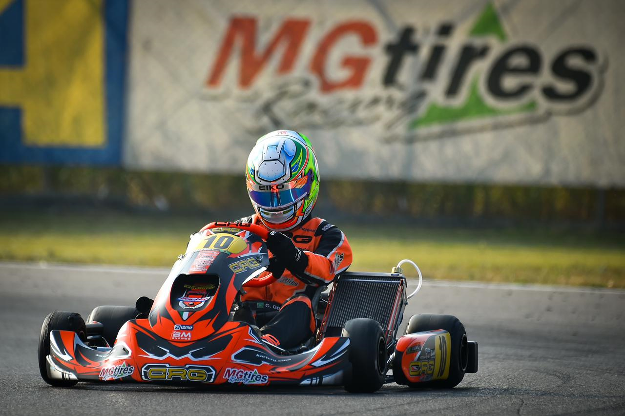 REFERENCE AS A TOP-LEVEL KART DRIVER, GABRIEL GOMEZ ANALIZES MG NEW LINE OF TIRES