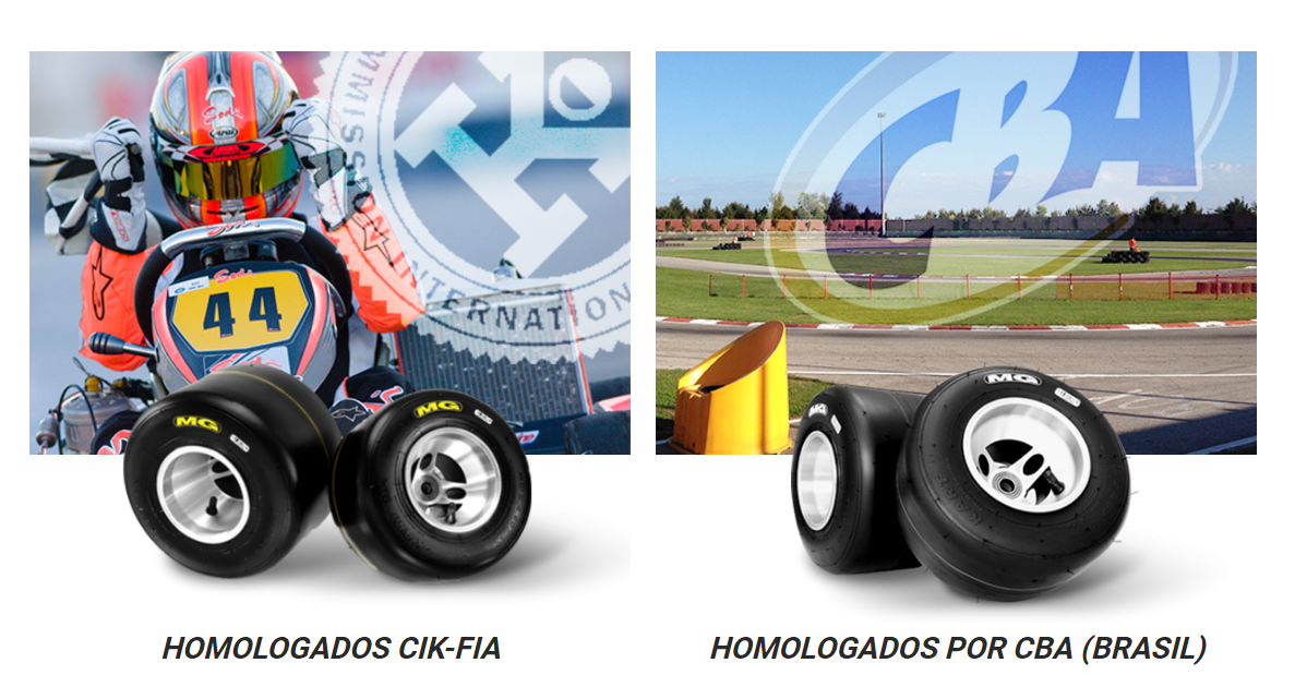 MG Tires lança novo website para apresentar os modelos da nova Homologação CIK-FIA e CBA